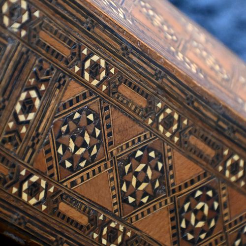 fig 2. Early 20th Century Damascus Tall Table