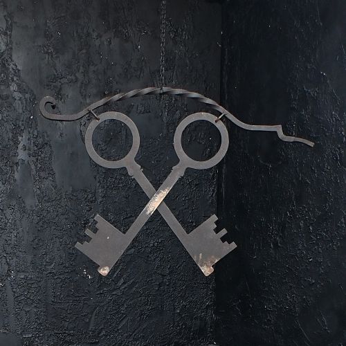 fig 1. Early 20th Century locksmiths trade sign