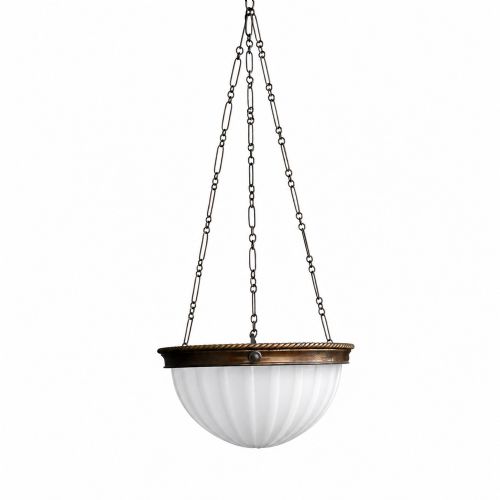 EARLY 20TH CENTURY ENGLISH MOONSTONE LIGHT