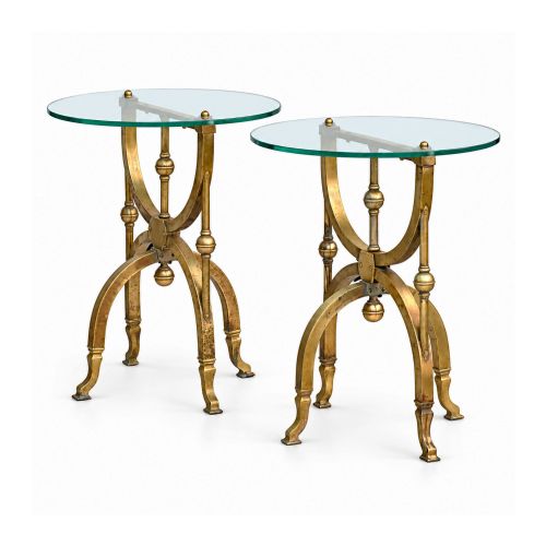 Pair of Coffin Stand Side Tables C.1920
