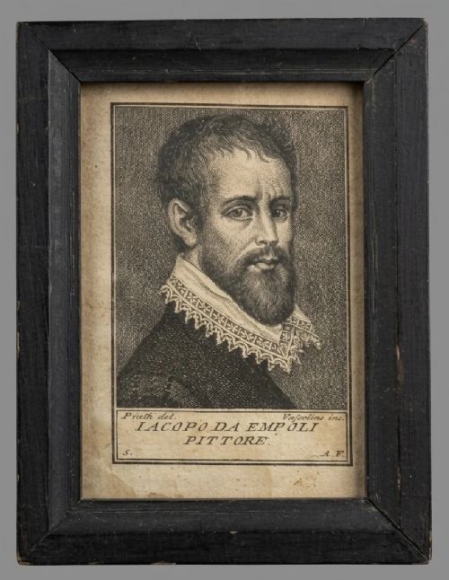 fig 2. SEVEN COPPERPLATE PORTRAIT ENGRAVINGS OF ARTISTS FROM ‘SERIE DI RITRATTI DEGLI ECCELLENTI PITTORI DI PROPRIA MANO’