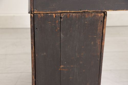LEATHER TOPPED MAHOGANY DESK C1840S - ADDITIONAL PHOTO 3