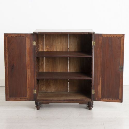 ANTIQUE REGENCY MAHOGANY CUPBOARD C1815 - ADDITIONAL PHOTO 1