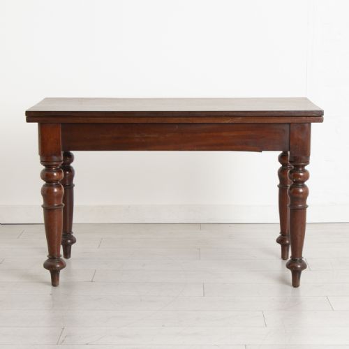 victorian mahogany large tea table c1860s - CATEGORY: ANTIQUE TABLES - DATED VICTORIAN