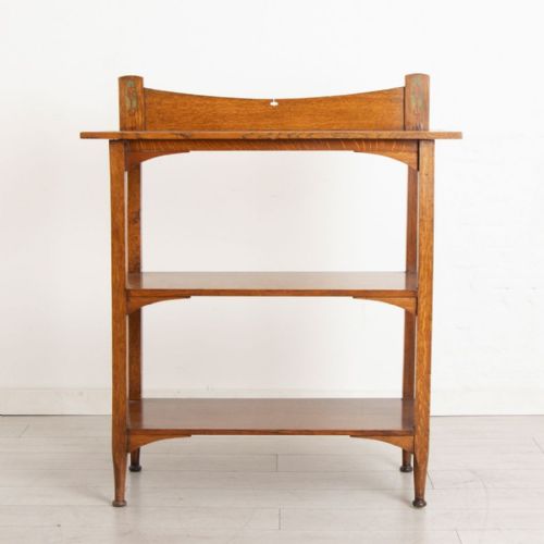 arts crafts oak buffet - CATEGORY: ANTIQUE FURNITURE - DATED 1910