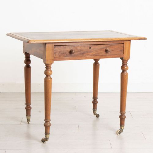 victorian mahogany writing desk c1880 - CATEGORY: ANTIQUE TABLES - DATED VICTORIAN