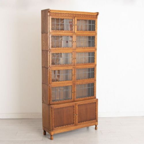 ANTIQUE STACKING CABINET BY MINTY CO - ADDITIONAL PHOTO 2