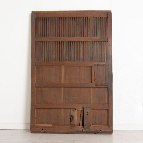 ANTIQUE JAPANESE STOREHOUSE DOOR C1800 - ADDITIONAL PHOTO 1