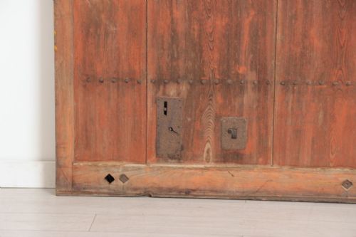 ANTIQUE JAPANESE STOREHOUSE DOOR C1800 - ADDITIONAL PHOTO 5