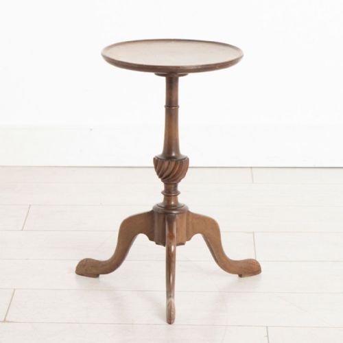 PAIR OF LATE 19TH CENTURY MAHOGANY WINE TABLES - ADDITIONAL PHOTO 1