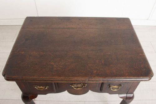 GEORGIAN OAK SIDE TABLE - ADDITIONAL PHOTO 2