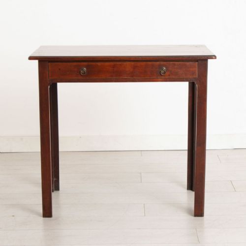 mahogany side table c1840 - CATEGORY: ANTIQUE TABLES - DATED 1850