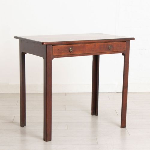 MAHOGANY SIDE TABLE C1840 - ADDITIONAL PHOTO 1