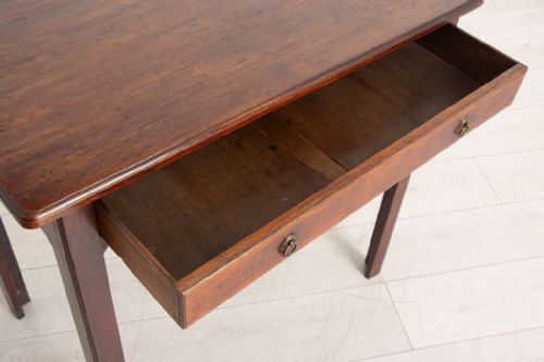MAHOGANY SIDE TABLE C1840 - ADDITIONAL PHOTO 2