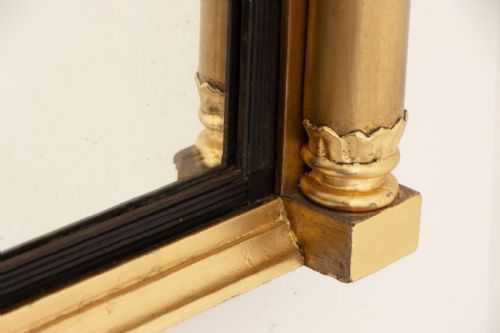 WILLIAM IV OVERMANTLE MIRROR - ADDITIONAL PHOTO 2