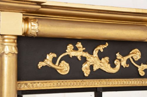 WILLIAM IV OVERMANTLE MIRROR - ADDITIONAL PHOTO 3