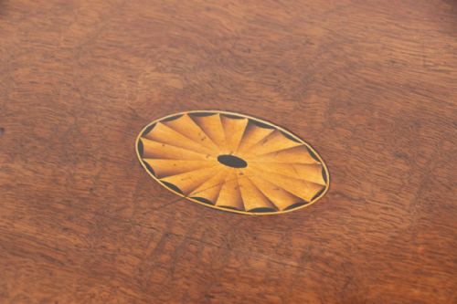 GEORGIAN MAHOGANY PEMBROKE TABLE C1780 - ADDITIONAL PHOTO 4