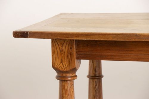 ANTIQUE ELM REFECTORY TABLE - ADDITIONAL PHOTO 2