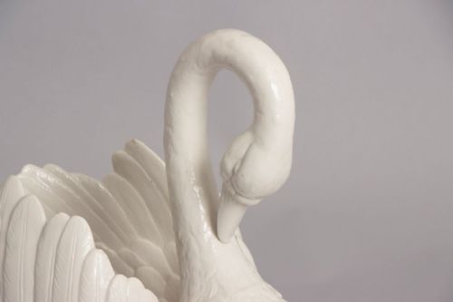 VICTORIAN SWAN C1880 - ADDITIONAL PHOTO 4