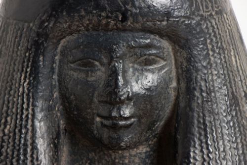 19TH CENTURY FRENCH MUSEUM COPY OF AN EGYPTIAN BUST - ADDITIONAL PHOTO 3