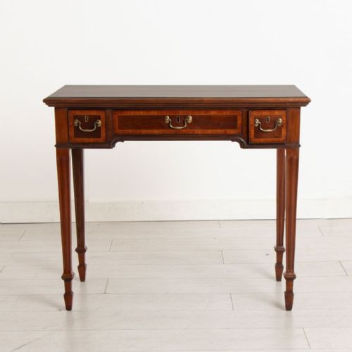 GEORGIAN CUBAN MAHOGANY SIDE TABLE C1780 - ADDITIONAL PHOTO 1