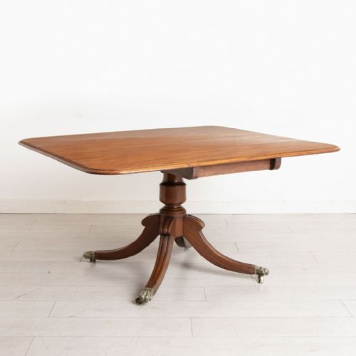 EXTRA LARGE SOLID MAHOGANY REGENCY BREAKFAST TABLE C1820 - ADDITIONAL PHOTO 1