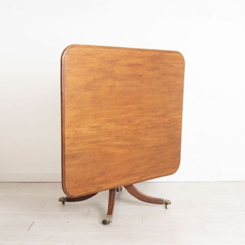 EXTRA LARGE SOLID MAHOGANY REGENCY BREAKFAST TABLE C1820 - ADDITIONAL PHOTO 3