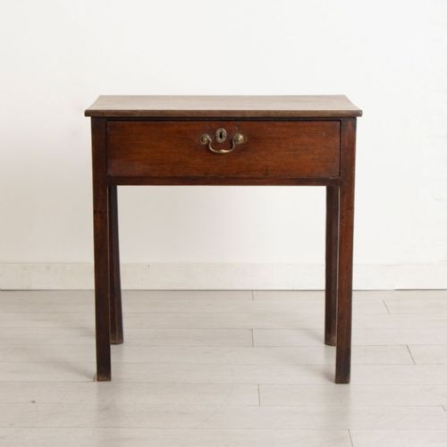 late 18th century mahogany side table - CATEGORY: ANTIQUE TABLES - DATED 18TH CENTURY