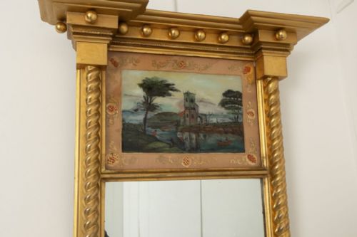 REGENCY GILT PIER MIRROR - ADDITIONAL PHOTO 3