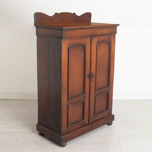ANGLOINDIAN STYLE MAHOGANY LINEN PRESS C1900 - ADDITIONAL PHOTO 1