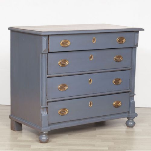 ANTIQUE DUTCH CHEST OF DRAWERS - ADDITIONAL PHOTO 1
