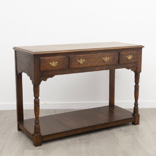 ANTIQUE OAK SERVER - ADDITIONAL PHOTO 2