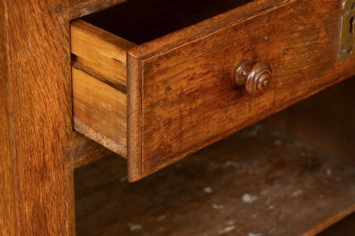 FRENCH 19TH CENTURY BOOK FLOWER PRESS IN OAK - ADDITIONAL PHOTO 3