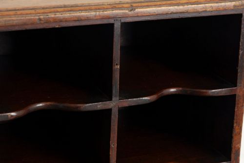 19TH CENTURY SET OF DESKTOP MAHOGANY PIGEON HOLES - ADDITIONAL PHOTO 2