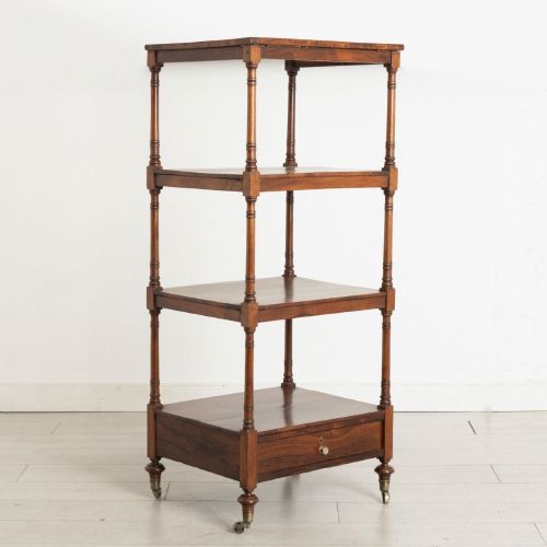 19TH CENTURY ROSEWOOD WHATNOT
