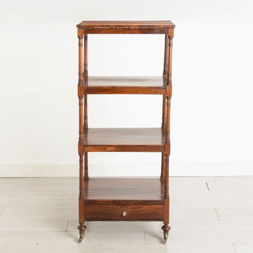 19TH CENTURY ROSEWOOD WHATNOT - ADDITIONAL PHOTO 1
