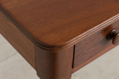 19TH CENTURY WRITING TABLE IN SOLID MAHOGANY - ADDITIONAL PHOTO 2