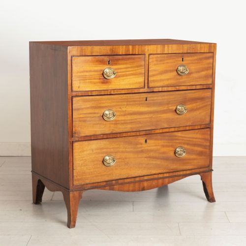 REGENCY CHEST OF DRAWERS IN MAHOGANY - ADDITIONAL PHOTO 1