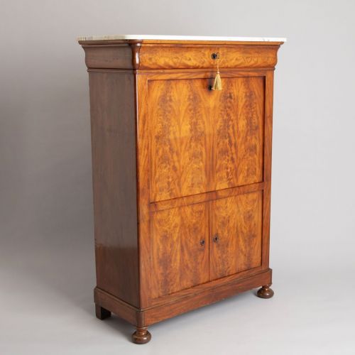 19TH CENTURY LOUIS PHILIPPE SECRETAIRE - ADDITIONAL PHOTO 1
