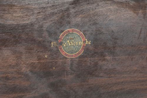 ANTIQUE SECTIONAL BOOKCASE IN MAHOGANY BY GLOBE WERNICKE - ADDITIONAL PHOTO 2