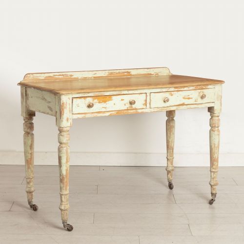 19TH CENTURY BIRCH WRITING TABLE - ADDITIONAL PHOTO 1