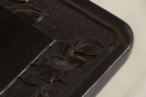 ANTIQUE JAPANESE HAND CARVED PLANT STAND BY LIBERTY OF LONDON - ADDITIONAL PHOTO 2