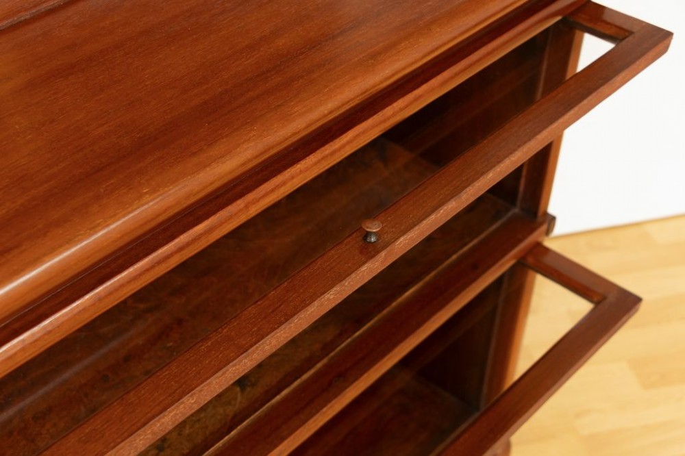 Antique Mahogany Stacking Bookcase c.1900 View III