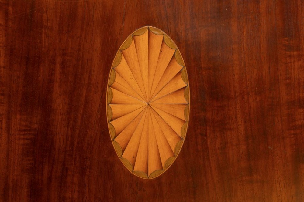 Edwardian Mahogany Three Fold Screen View III