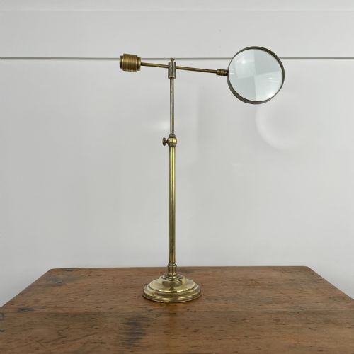 victorian telescopic magnifying glass - CATEGORY: ANTIQUE MISCELLANEOUS - DATED VICTORIAN