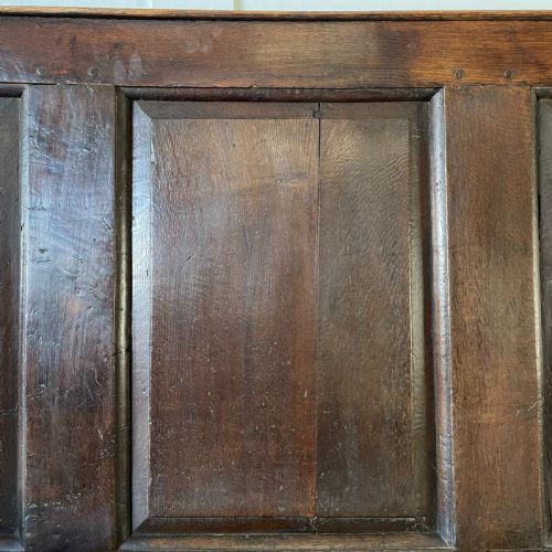18TH C OAK SETTLE - ADDITIONAL PHOTO 6