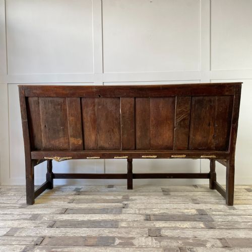 18TH C OAK SETTLE - ADDITIONAL PHOTO 14