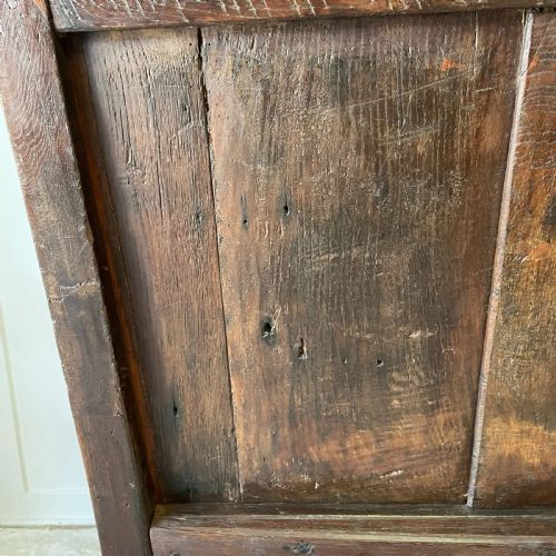 18TH C OAK SETTLE - ADDITIONAL PHOTO 15