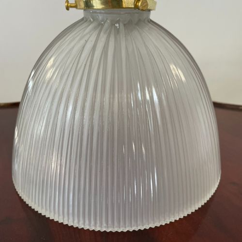 ORIGINAL 1920'S HOLOPHANE PENDANT LIGHT - ADDITIONAL PHOTO 3