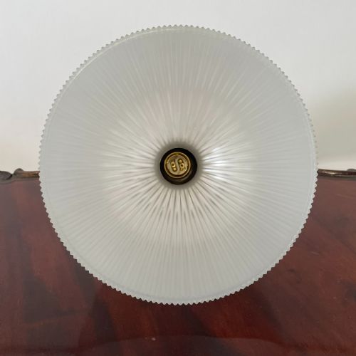 ORIGINAL 1920'S HOLOPHANE PENDANT LIGHT - ADDITIONAL PHOTO 4